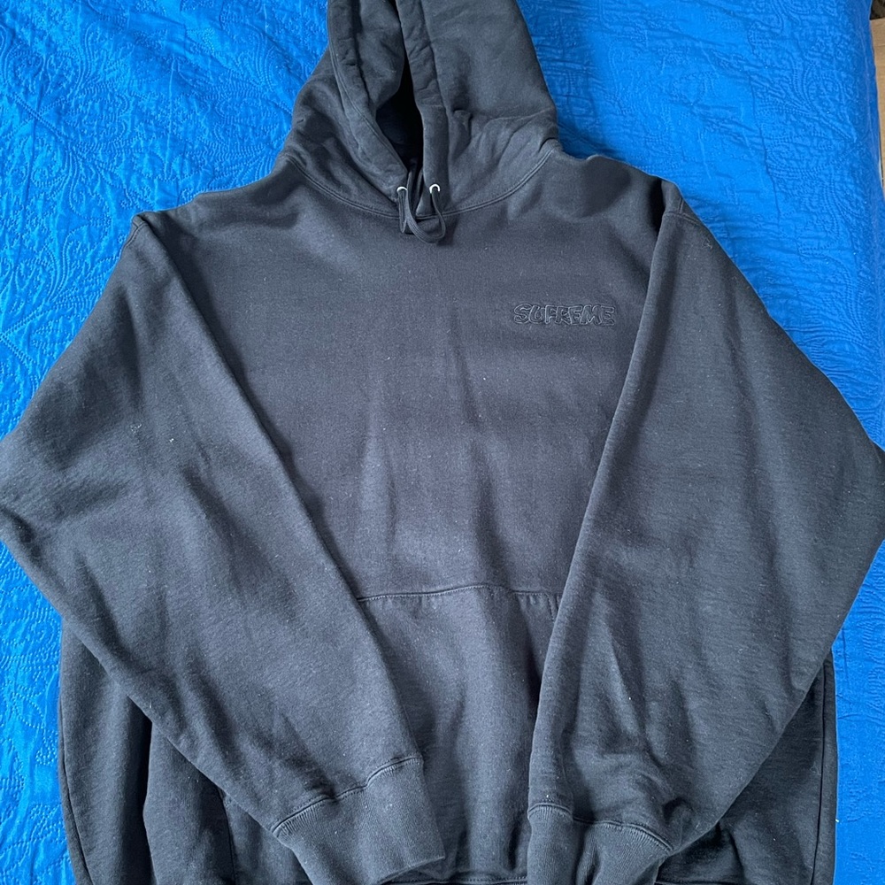 Supreme Smurf Hoodie Brand New Deadstock Size Large - Picture 7 of 10